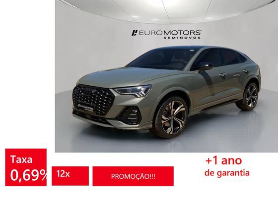 AUDI Q3 2.0 40 TFSI GASOLINA SPORTBACK PERFORMANCE BLACK PLUS QUATTRO TIPTRONIC
